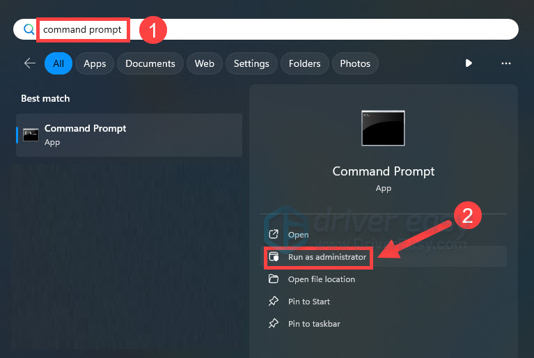 Command Prompt Run as Administrator
