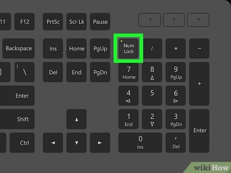 Checking NumLock key on keyboard