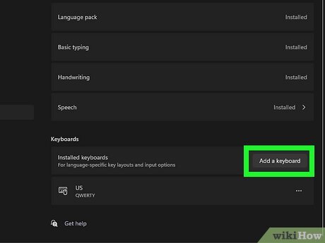 Switching keyboard language in Windows taskbar