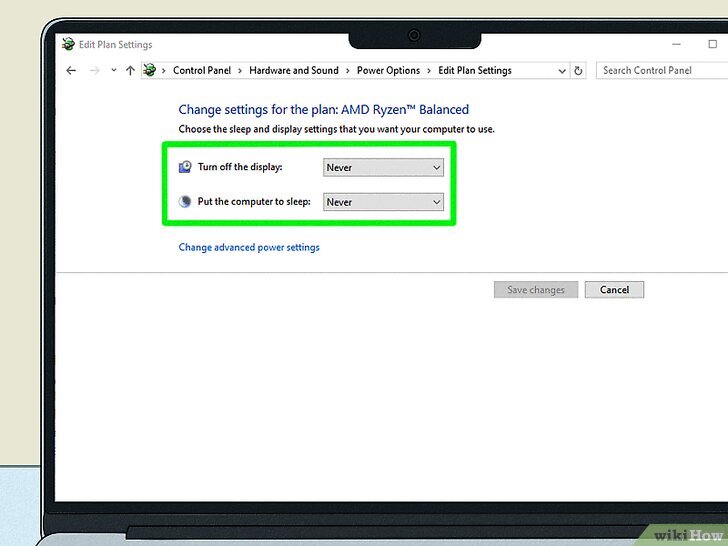 Make sure your power plan settings are not turning off your monitor