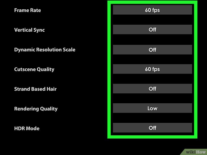 Reduce the graphics settings of resource-heavy games and software