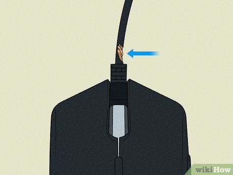 Check mouse for physical damage